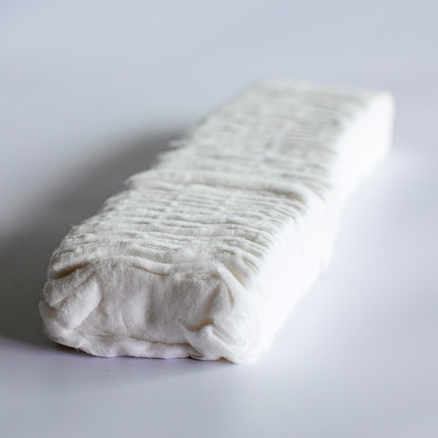 Disposable Folded Cotton Pleats Zig Zag Cotton Wool