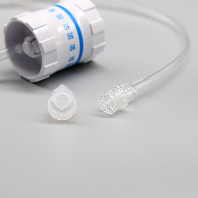 Medical Adjustable Single Channel IV Flow Regulator with Extension Tubing