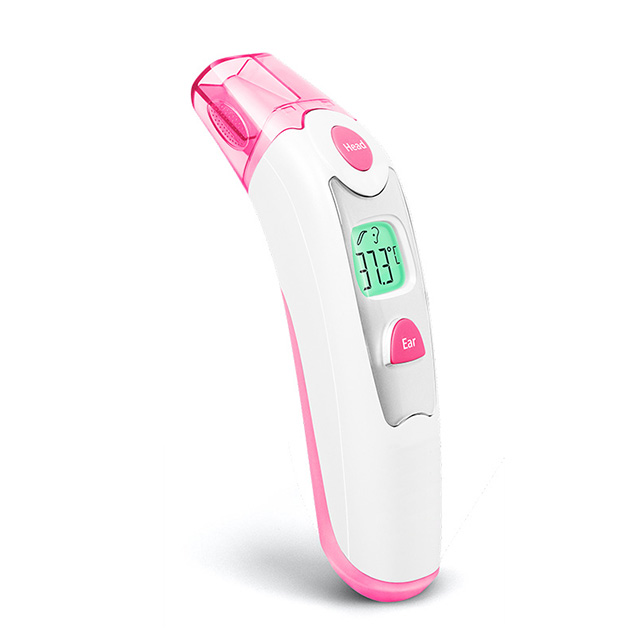 CE Approved Clinical Body Digital Dual Mode Forehead and Ear Thermometer