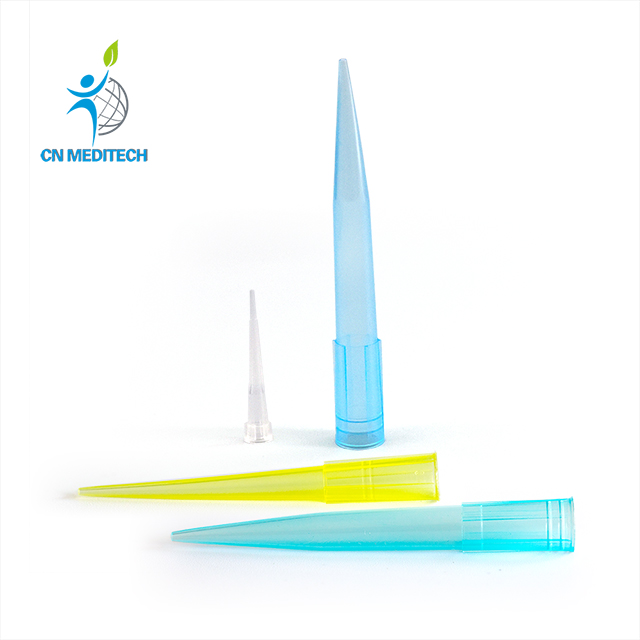 Laboratory Disposable Pipettor Tips Plastic Filter Micro Pipette Tips