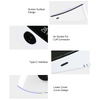 Best Home Dual Power Supply Curved LED Display BP Machine Blood Pressure Monitor 