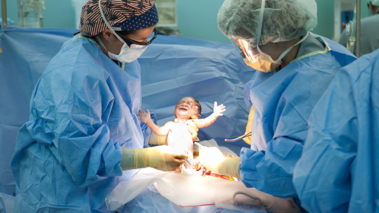 C-section pack