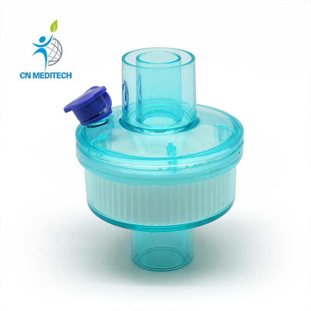Adult HMEF Filter Disposable Surgical Medical Breathing System Bacterial Viral Filter
