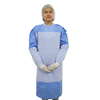 Medical Waterproof SMS Disposable Reinforced Surgical Gown