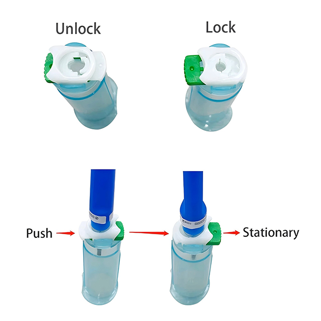 Quick Release Disposable Needle Holder for Blood Collection