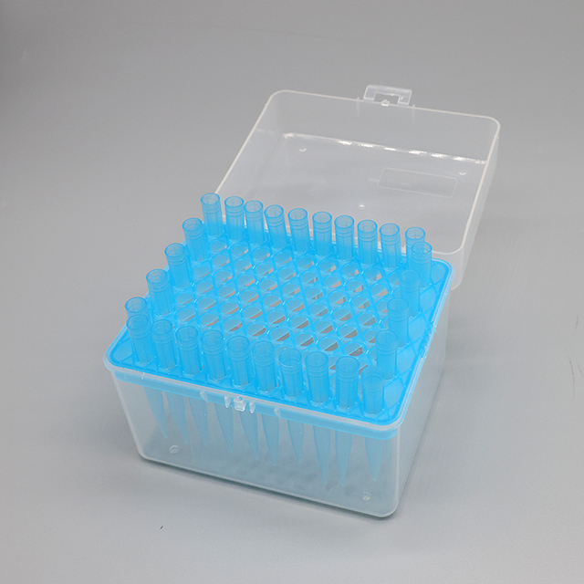 96 Well 200ul 10ul High Quality Plastic Pipettes Tip Box