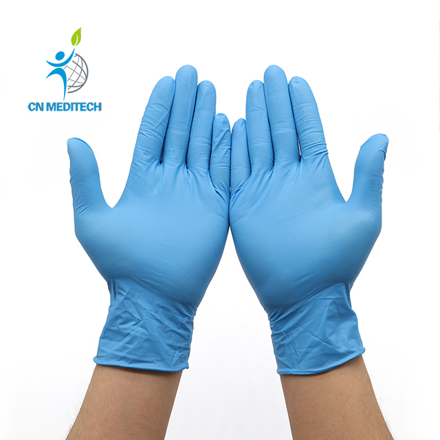 Disposable Powdered Or Powder Free Nitrile Glove