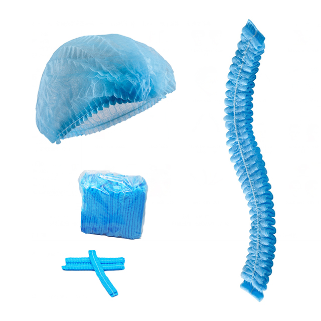 Disposable Polypropylene Non-woven Bouffant Breathable Clip Cap