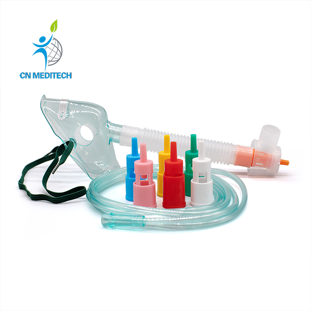 Medical Disposable Adjustable Venturi Mask with 6 Diluters