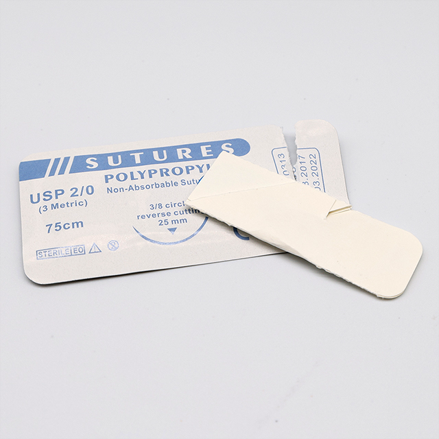 Surgical Non-absorbable Polypropylene Sutures with Needle