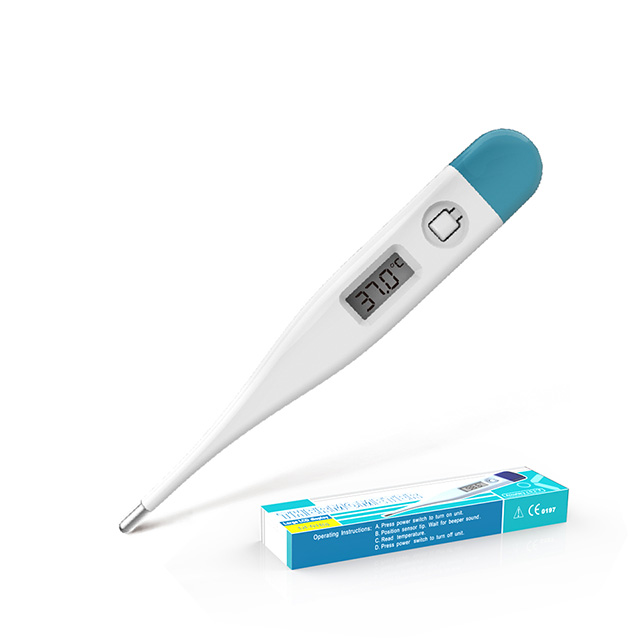 60 Seconds Rigid Tip Digital Thermometer with Auto-off Function