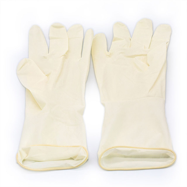 Disposable Medical Powdered Latex Examination Surgical Glove 