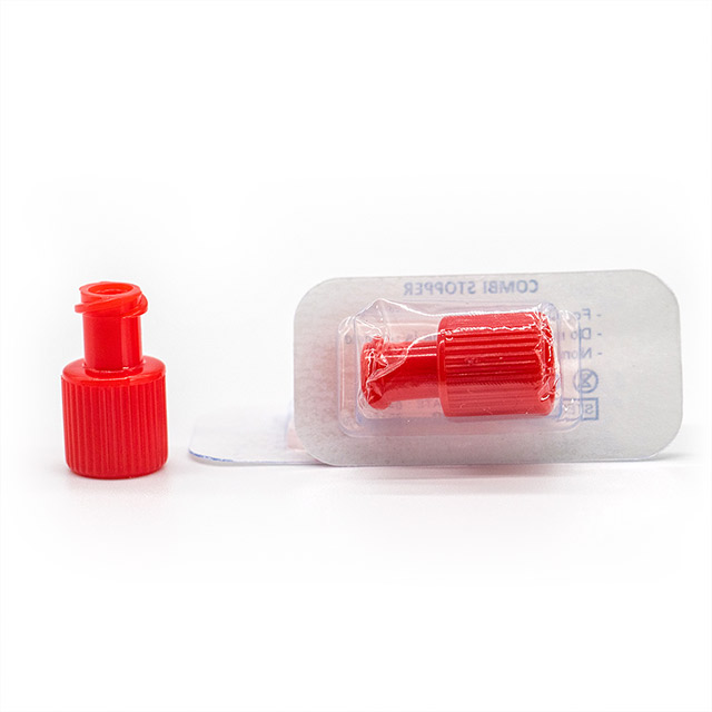 Disposable Medical Sterile Luer Lock Cap Combi Stopper