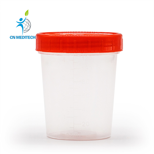 Disposable Urine Specimen Containers Cup with Screw Cap