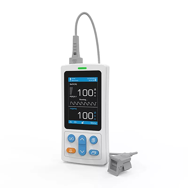Handheld LCD SpO2 Oxygen Saturation Monitor Fingertip Pulse Oximeter