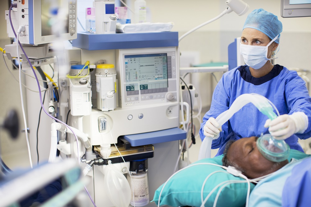 anesthesia breathing circuit