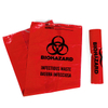 Autoclave Plastic Disposable Infectious Yellow Red Trash Bags Biohazard Autoclave Bag 
