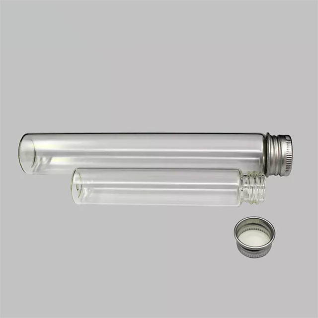 Lab Pyrex Test Tube with Screw Cap