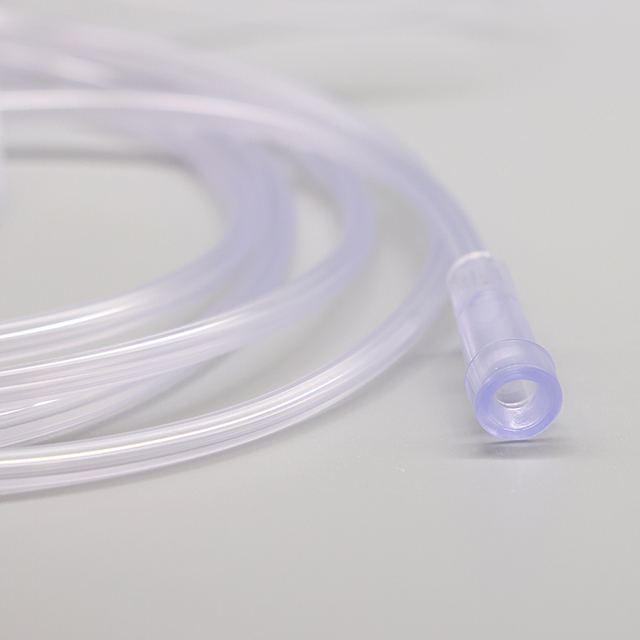 Disaposable Medical Clear PVC Oxygen Nasal Cannula Tube