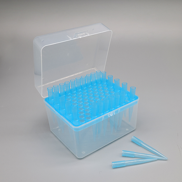 96 Well 200ul 10ul High Quality Plastic Pipettes Tip Box
