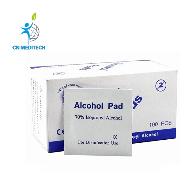 Disposable Non-woven Sterile Alcohol Swab Pads Wipes for Injections