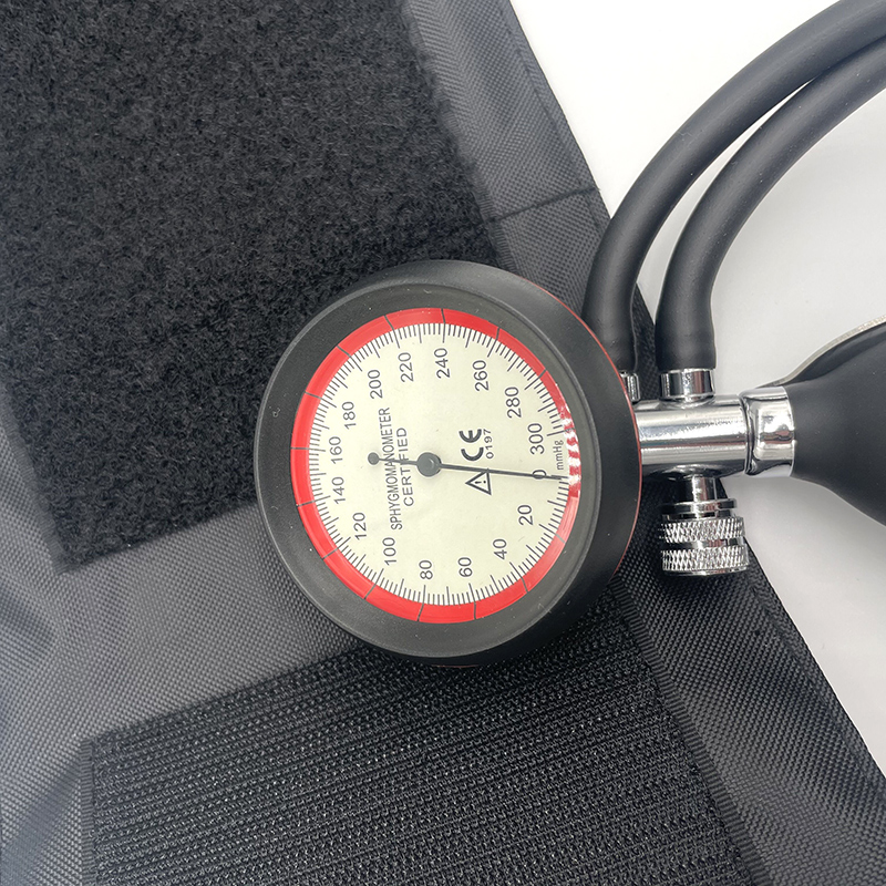 2-tube Palm Aneriod Sphygmomanometer with Stethoscope