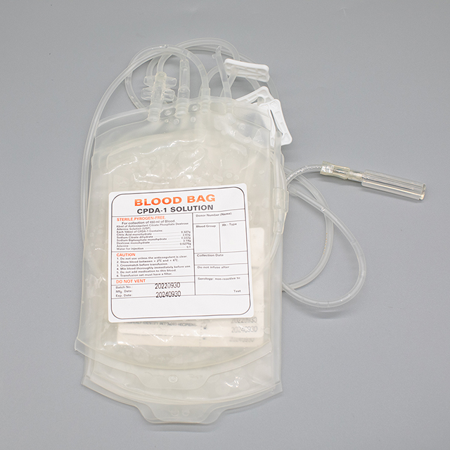 Disposable Single/Double/Triple/Quadruple Blood Collection Bag