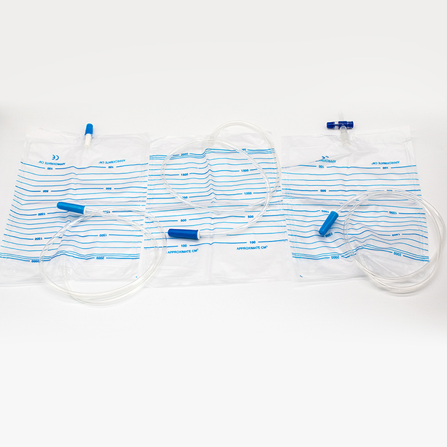 Disposable Urine Drainage Bag 1000ml 1500ml 2000ml Adult Urine Collection Bag