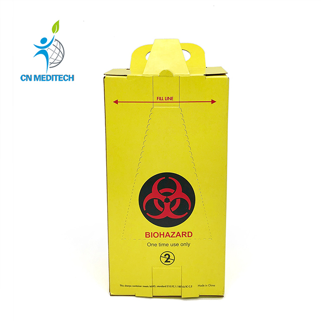 Medical Waste Disposable Plastic Sharp Container