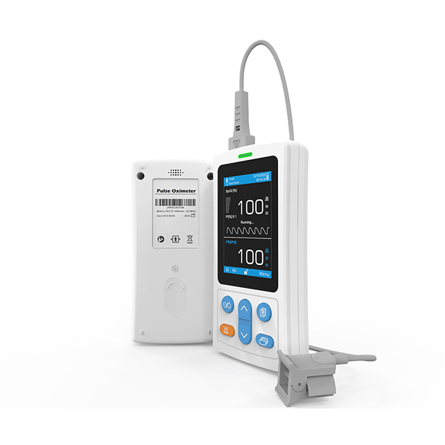 Handheld LCD SpO2 Oxygen Saturation Monitor Fingertip Pulse Oximeter