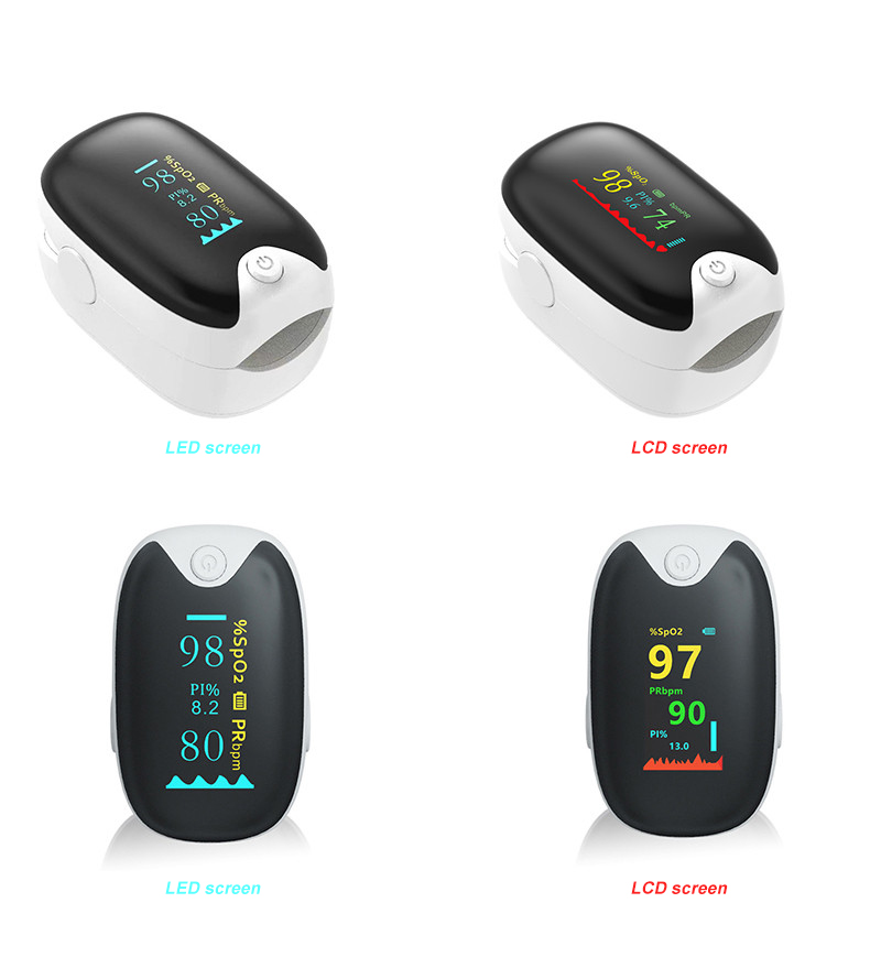 Handheld TFT Display Digital Medical Pulse Blood Oxygen Saturation Monitor Fingertip Pulse Oximeter