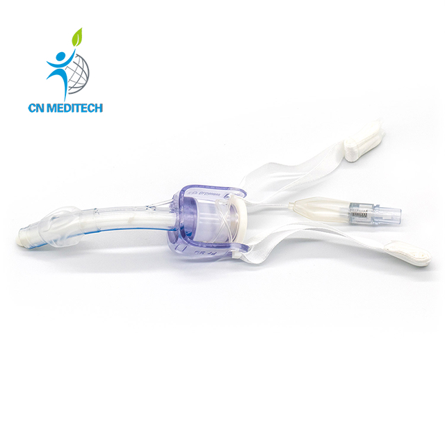 Disposable Medical Cuffed Reinforced Tracheostomy Tube