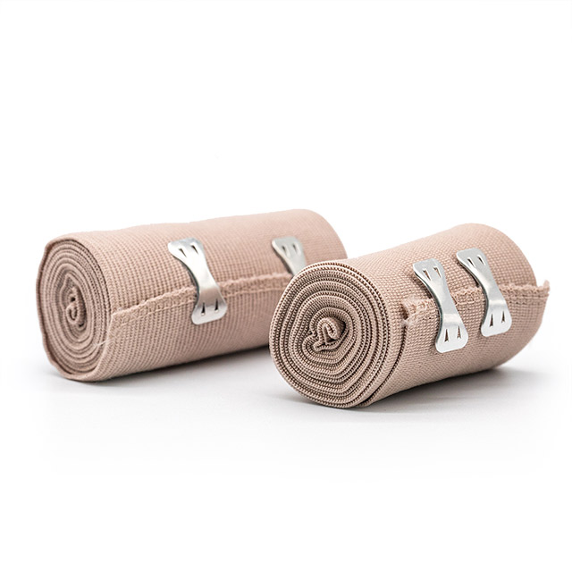 Medical Elastic Compression Bandage Wrap for Wound Dressing
