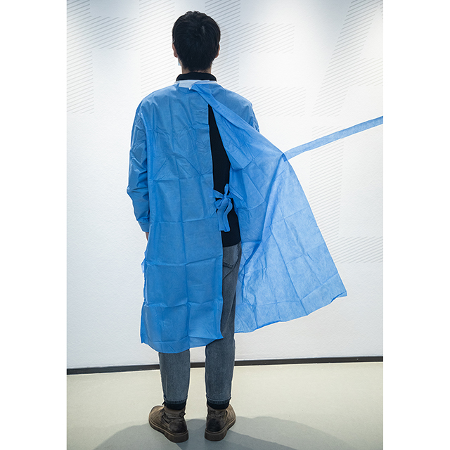 Disposable Sterile Waterproof Non-woven Surgical Gown for Hospital Use