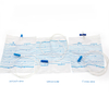 Disposable Adult T Cross Valve Urine Collection Bag