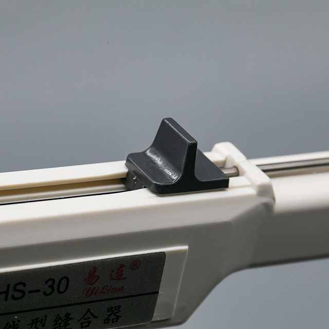 Disposable Linear Stapler with High Tensility Titanium Staplers