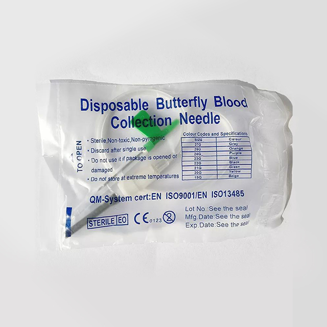 Single Wing Type Venous Blood Specimen Collection Needle