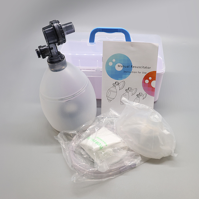 Hospital Emergency Medical Resuscitator Valve Solid Liquid Silicone Manual Resuscitator