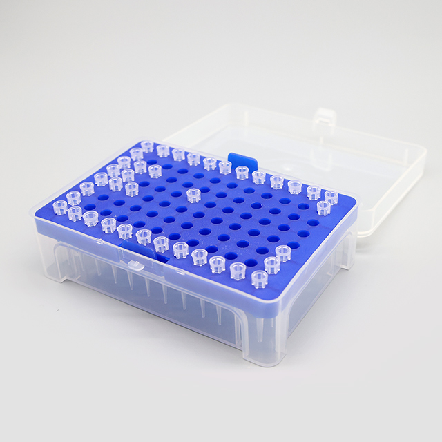 96 Well 200ul 10ul High Quality Plastic Pipettes Tip Box