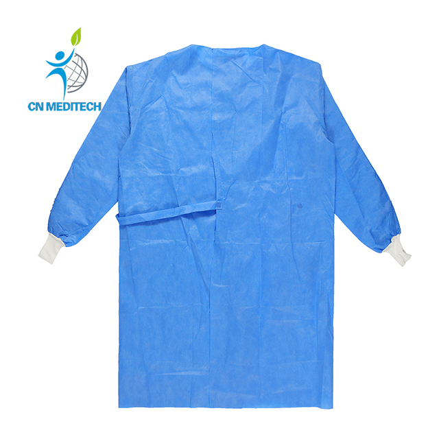 Disposable Sterile Waterproof Non-woven Surgical Gown for Hospital Use