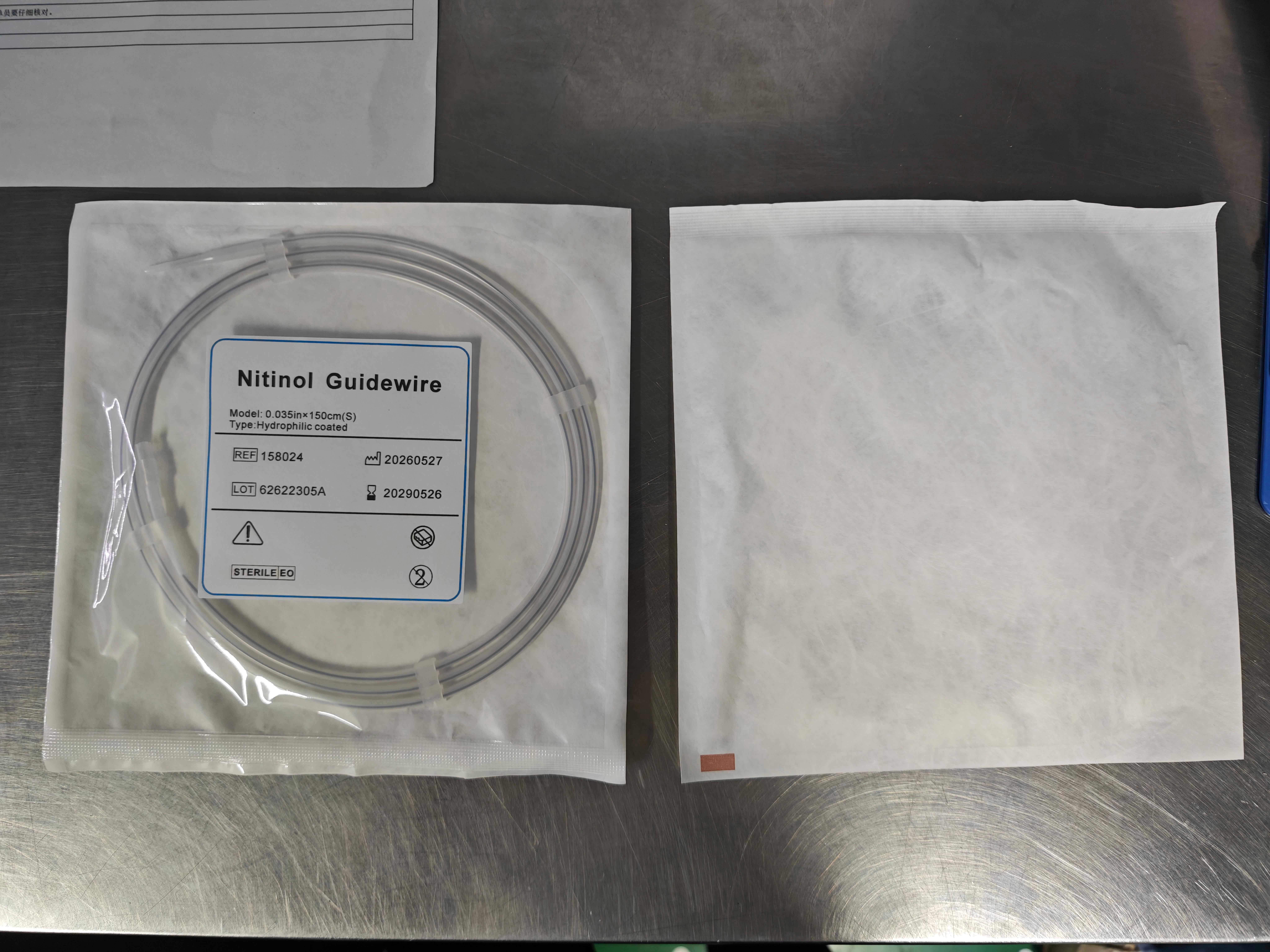 Disposable Sterile Hydrophilic Coated Guidewire 