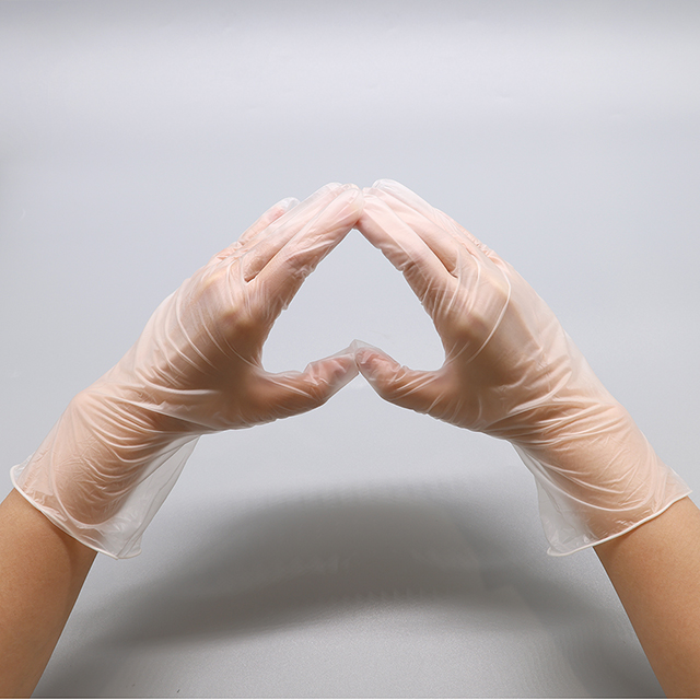 Disposable Medical PVC Powdered Or Powder Free Clear Vinyl Glove 
