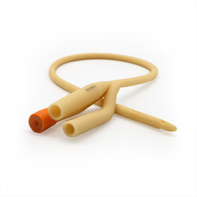 Medical Natural Latex 3 Way Foley Urinary Catheter