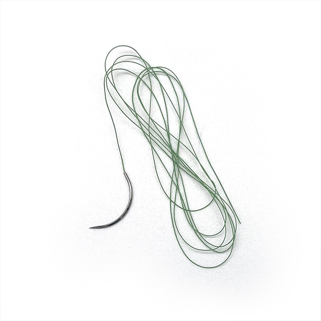 Surgical Non-absorbable Polyester(Braided) Sutures with Needle