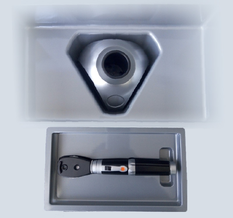 Rechargeable Portable Direct Ophthalmoscope for Medical Student Use