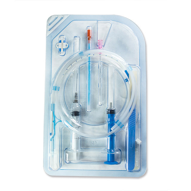 Disposable Medical Triple Lumen Central Venous Catheter for Hospital Use