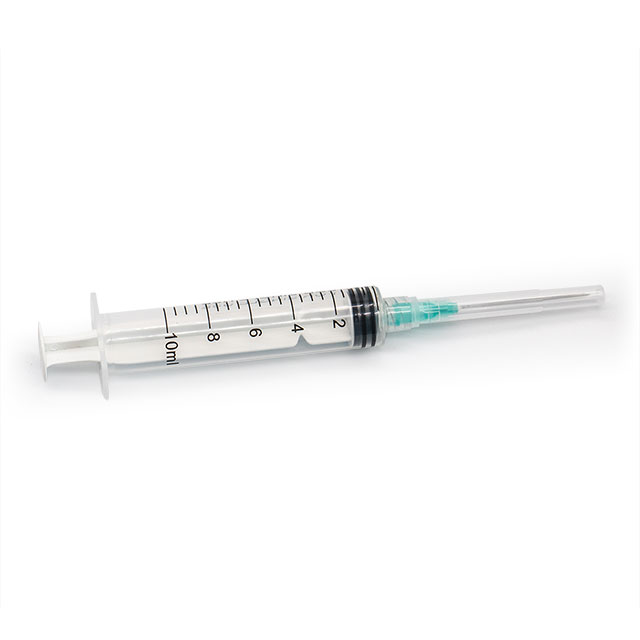 Medical 5ml/20ml/60ml Disposable Luer Lock Injection Syringe with Needle