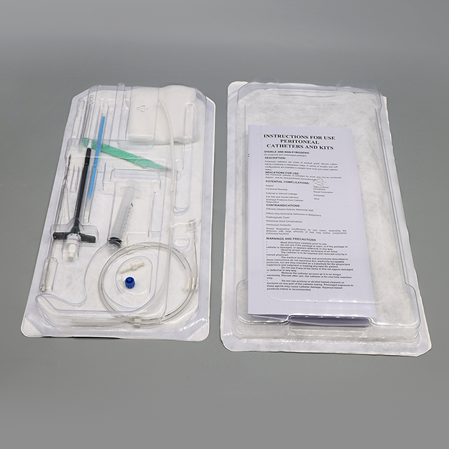 Medical Hemodialysis Catheter Disposable Peritoneal Dialysis Catheter Kit