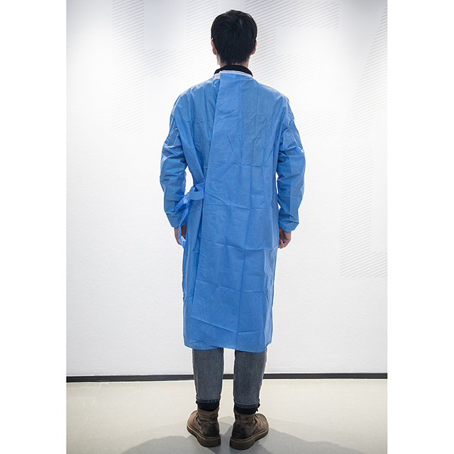 Disposable Sterile Waterproof Non-woven Surgical Gown for Hospital Use