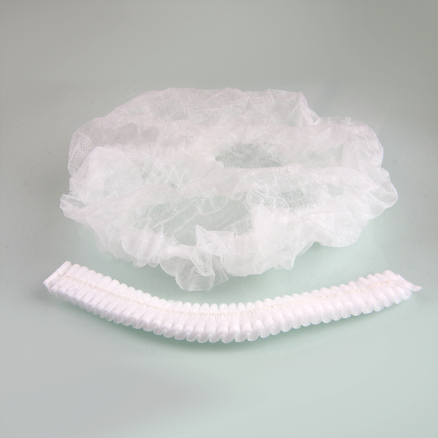 Disposable Polypropylene Non-woven Bouffant Breathable Clip Cap